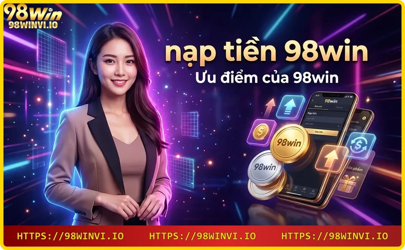 Bảo mật và tốc độ nạp tiền tại 98win