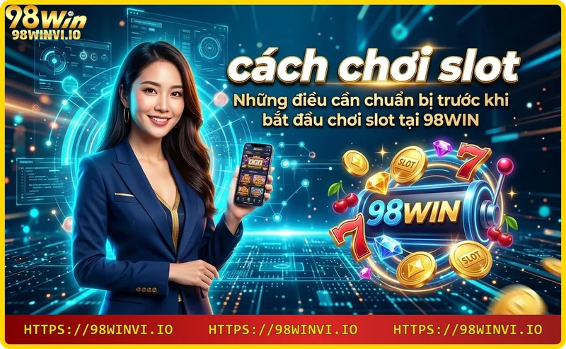 Các bước chuẩn bị trước khi chơi slot: đăng ký, xác minh và nạp tiền tại 98WIN