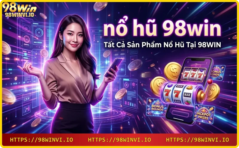Các dòng sản phẩm nổ hũ đa dạng tại 98WIN