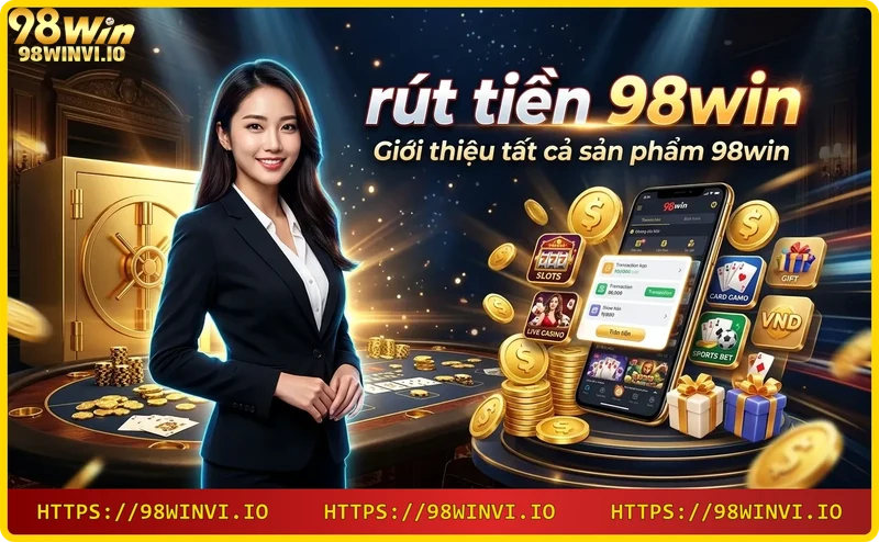 Các sản phẩm cá cược tại 98WIN: Thể thao, Casino, Game bài, Slot game