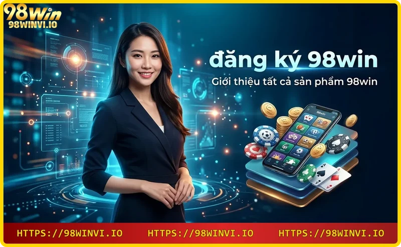 Các sản phẩm của 98win - thể thao, casino, slot, xổ số, đá gà