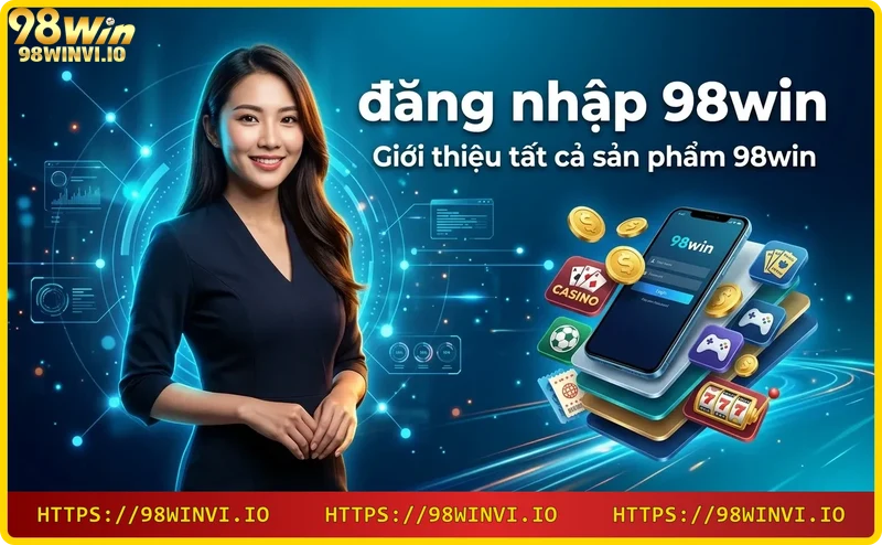 Các sản phẩm giải trí tại 98win: thể thao, casino, game bài, slot