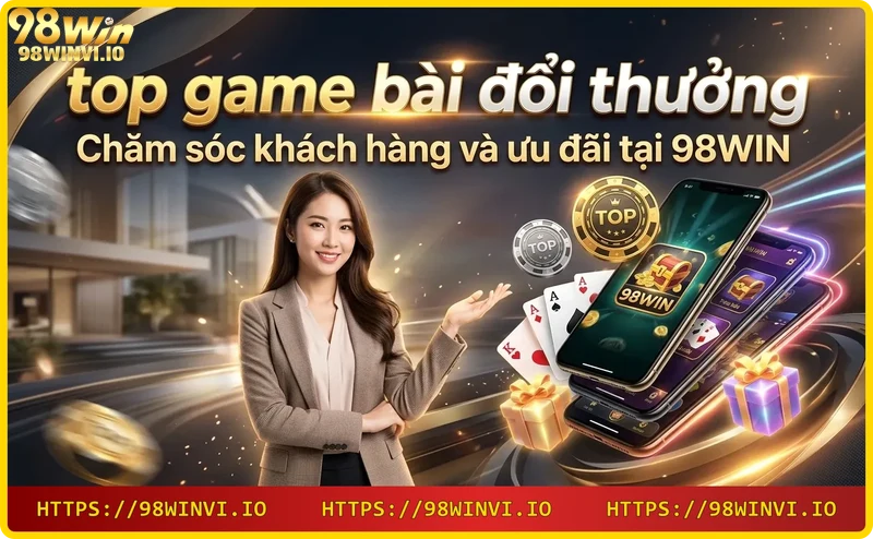 Chăm sóc khách hàng 24/7 và ưu đãi hấp dẫn tại 98WIN