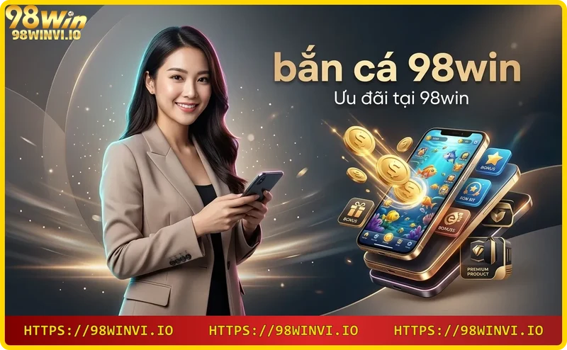 khuyến mãi 98WIN với rương vàng và vòng quay may mắn