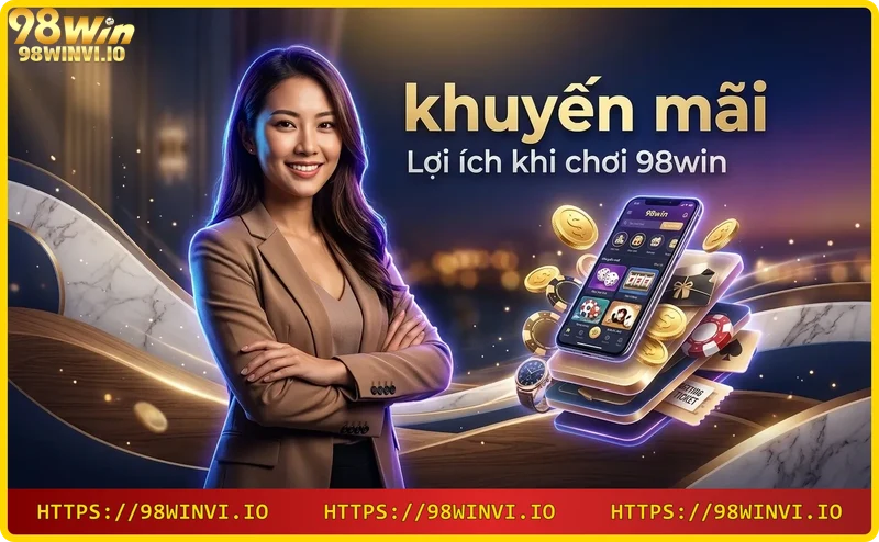 Lợi ích khi chơi 98WIN - khuyến mãi, bonus, hoàn tiền