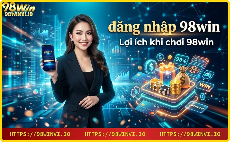 Lợi ích khi chơi 98win: thưởng lớn, công bằng, hỗ trợ 24/7