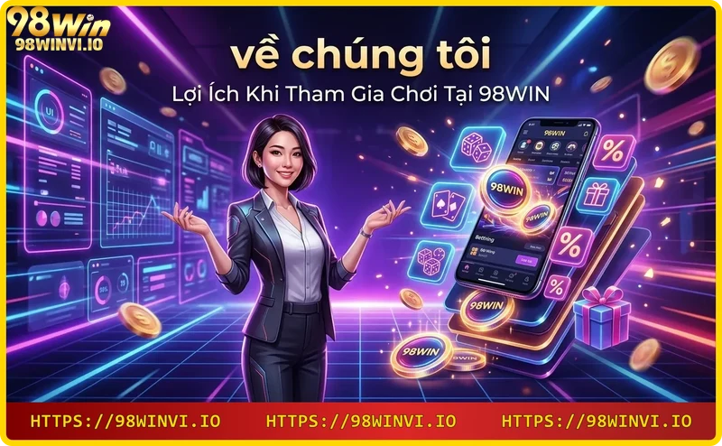 Lợi ích khi chơi 98WIN - thưởng lớn, hỗ trợ 24/7