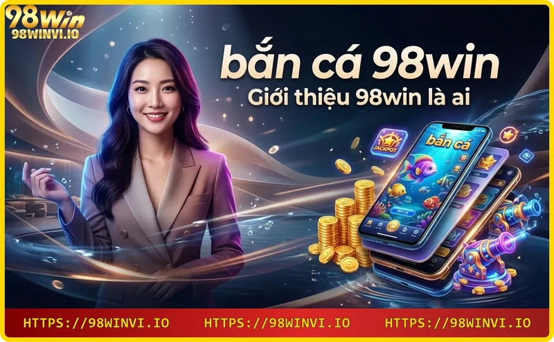 minh họa nhà cái 98WIN với giao diện bảo mật và giấy phép