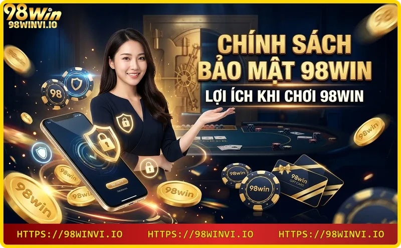 Người chơi an tâm với bảo mật 98win