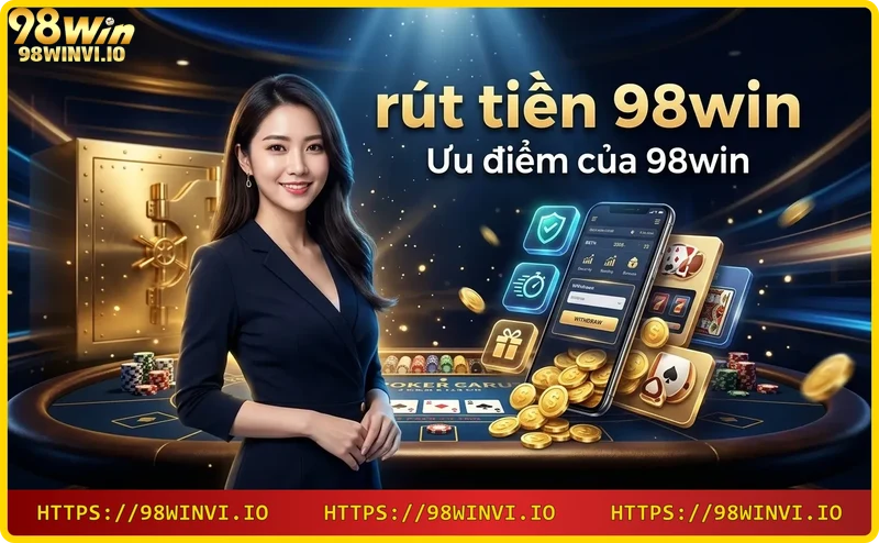 Rút tiền nhanh và bảo mật tại 98WIN