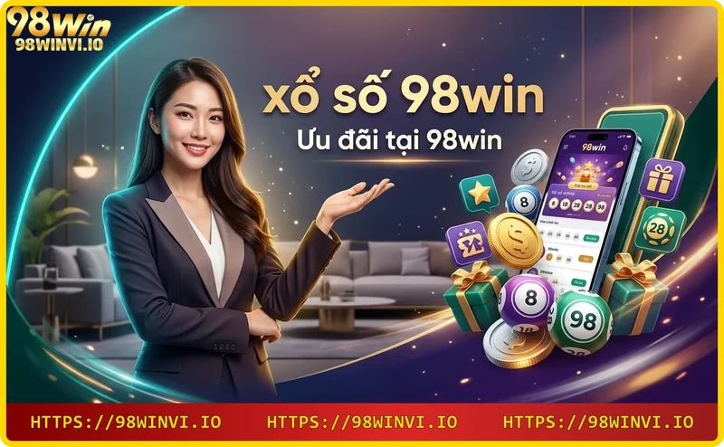 Ưu đãi tại 98win – khuyến mãi chào mừng 100%, hoàn trả hàng tuần và sự kiện đặc biệt