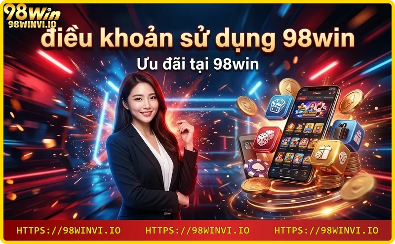 Ưu đãi tại 98win - thưởng chào mừng, hoàn trả cược, vòng quay may mắn