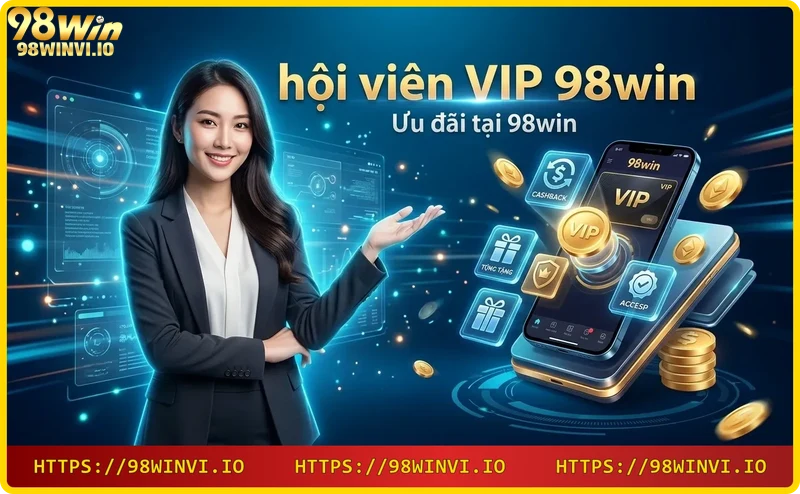 Vòng quay may mắn và ưu đãi đặc biệt tại 98win